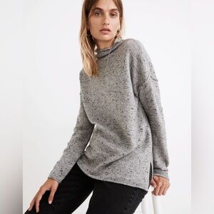 Madewell Wool Blend Mockneck Sweater